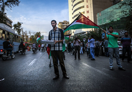 تصاویر/ جشن پیروزی مقاومت فلسطین در تهران