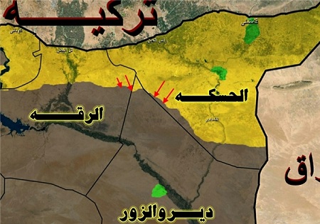 پیشروی کردها در حومه شمالی رقه/ تشدید درگیری بین داعش و جبهه النصره در «مارع» سوریه