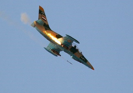 حملات سنگین جنگنده‌های سوریه در غوطه شرقی دمشق/ هلاکت 12 داعشی در حماه