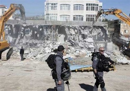 تخریب منزل یک اسیر فلسطینی در جنوب الخلیل
