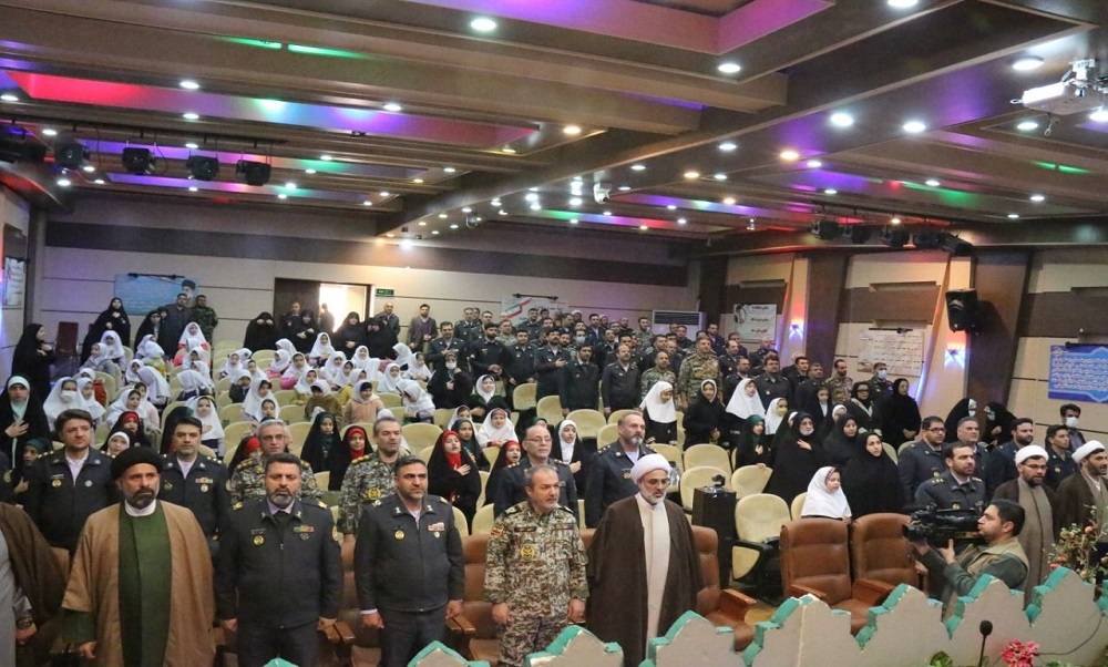 اختتامیه جشنواره گوهر‌های فاطمی نیروی پدافند هوایی ارتش برگزار شد