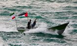 رژه دریایی در حمایت از مردم فلسطین+ فیلم