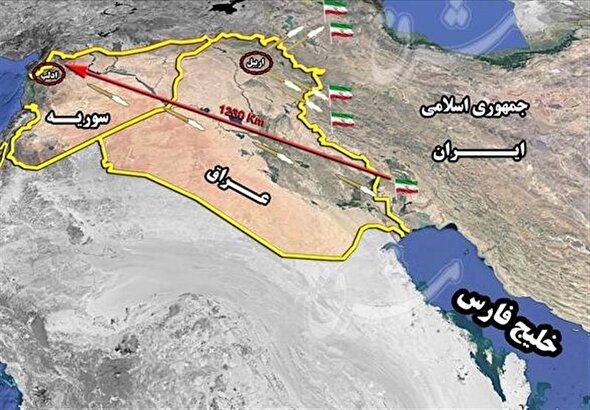 فیلم/ آثار پر ثمر عملیات موشکی ایران در بهبود اوضاع منطقه