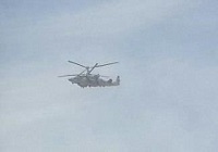 عکس/هلیکوپتر KA-52 درحال انجام عملیات ضدداعش