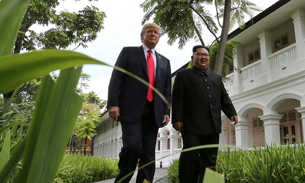 البيت الابيض: زعيم كوريا الشمالية يرغب بإجراء «لقاء جديد» مع ترامب