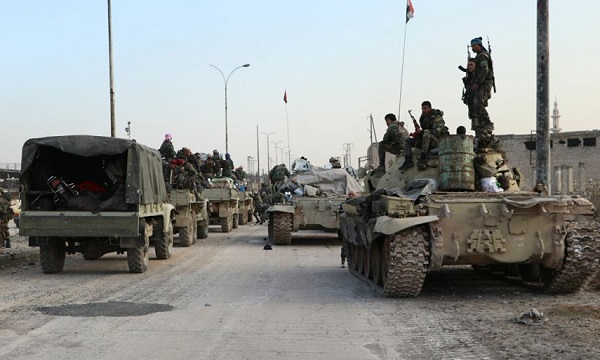 سوريا تدفع بتعزيزات عسكرية ضاربة نحو ريف إدلب