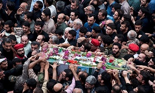Mass Funeral Held in Tehran for Unidentified Martyrs