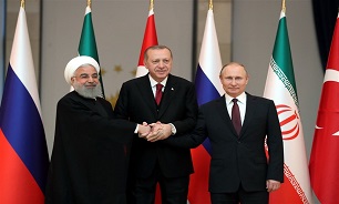 Iranian, Russian, Turkish Presidents Hold Talks on Syrian Crisis