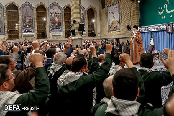 Basij forces meet Leader on occasion of Basij Week
