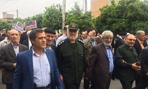 Rallies Held in Iran in Support of IRGC