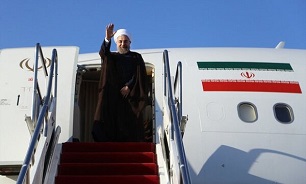 Pres. Rouhani arrives in Sistan and Baluchestan prov. to oversee flood relief efforts
