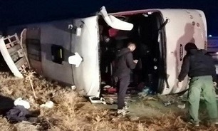 Bus Crash in Northern Iran Leaves 19 Dead, 24 Injured