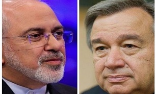 Iran’s Zarif Sends Letter to UN Chief on US Sanctions, Unilateralism