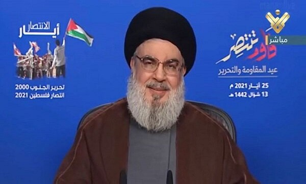 Hezbollah chief hails Palestinian Resistance' victory in Gaza