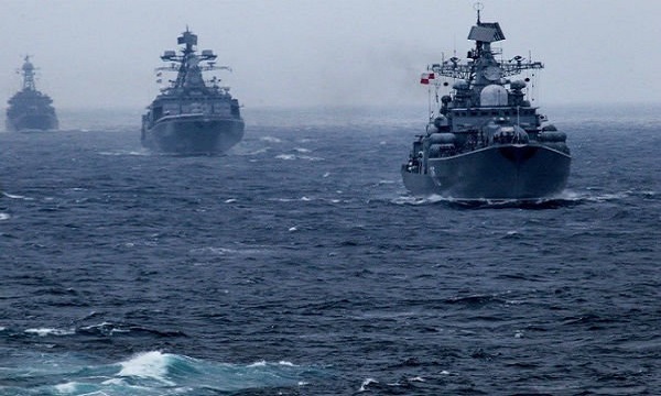 Russian Navy ships hold missile firings in Pacific
