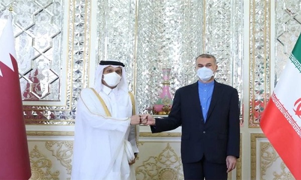 Iran, Qatar FMs discuss ties, Afghanistan in Tehran meeting